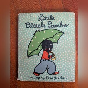 Vintage Children's Book 'Little Black sambo'